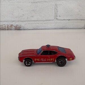 Red line Hot Wheels 1969 Cutlass 442 Fire Dept.